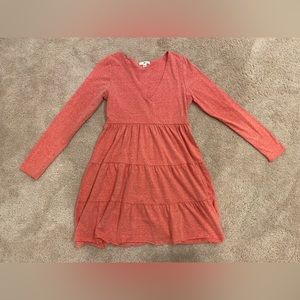 BP Pink Long Sleeve Dress